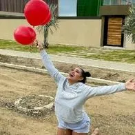 Andrea Valdiri festejó su cumpleaños por lo alto en su casona; mandó a armar tarima