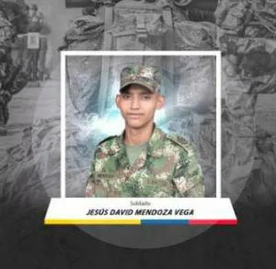 Muere en Anorí (Antioquia) soldado Jesús Mendoza por activación de campo minado