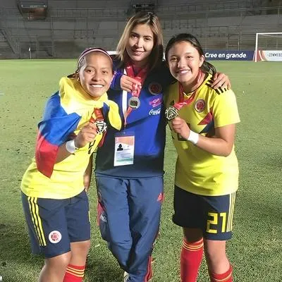 Vanessa Gómez, jugadora de Santa Fe y la Selección Colombia, dejó ver sus sensaciones para el Mundial Femenino, en el que debuta este lunes.