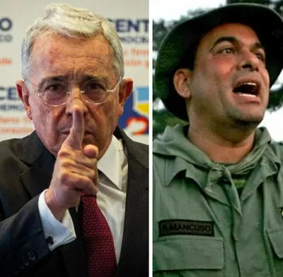 Álvaro Uribe, expresidente de Colombia, denunció en la Fiscalía a Salvatore Mancuso por falsas acusaciones en la declaración del exjefe paramilitar en la JEP.