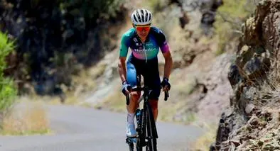 Team Medellín respaldó a Miguel Ángel López, ciclista estrella de esta temporada.