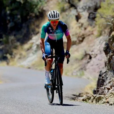 Team Medellín respaldó a Miguel Ángel López, ciclista estrella de esta temporada.