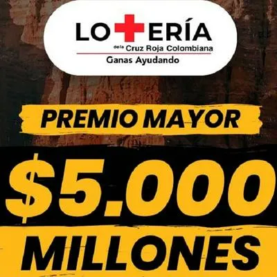 Lotería Cruz Roja resultado último sorteo hoy 25 de julio de 2023