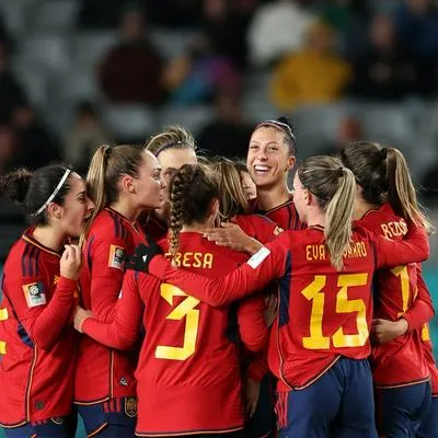 Selección de España femenina, segunda clasificada a octavos de final del Mundial Femenino, junto a Japón. Zambia y Costa Rica, priemras eliminadas.

