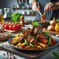 Cómo hacer una sobrebarriga en salsa sin olla pitadora y que quede blandita