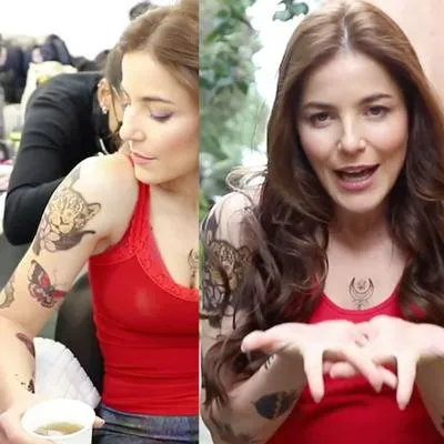 Juliette Pardau contó verdades de tatuajes de 'Tía Alison' | Juliette Pardau sobre tatuajes del personaje en 'Tía Alison' | Tatuajes de Juliette Pardau