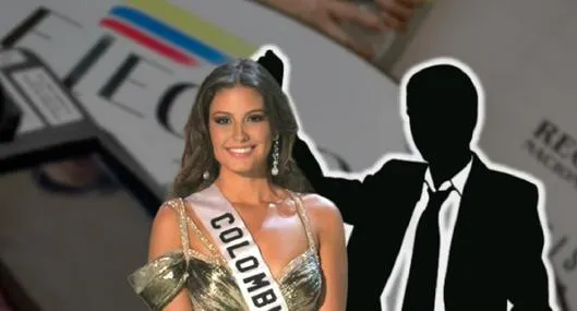 Foto de elecciones, Taliana Vargas y silueta de hombre, en nota sobre candidatos a alcaldes y gobernador que están casados con exreinas