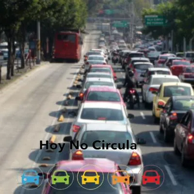 Estos autos no podrán circular el próximo viernes 28 de julio en la Cdmx y Edomex