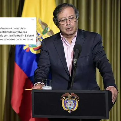 Petro se refirió a niña que murió en enfrentamiento de La Plata, Huila