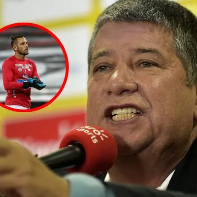 'Bolillo' Gómez respondió duro a Sebastián Viera por lo que dijo de él en Junior.