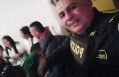 Captura de video de fiesta alusiva al Eln.
