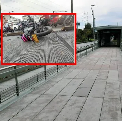 Motociclista murió en accidente de tránsito en NQS con calle 63, en Bogotá.