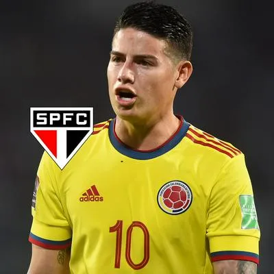 James Rodríguez firmó su contrato con Sao Paulo de Brasil y debut sería pronto.