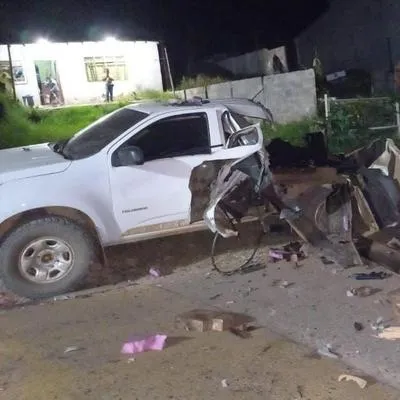 Carros bomba dejaron múltiples daños en el corregimiento de Mondomo