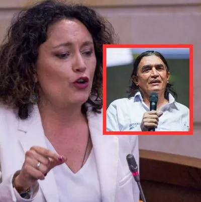 Angélica Lozano criticó a Gustavo Bolívar y su candidatura a Alcaldía de Bogotá