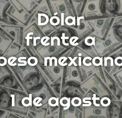 Dólar frente a peso mexicano
