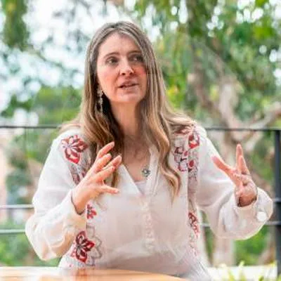 Paloma Valencia, senadora del Centro Democrático, criticó a Gustavo Petro en una entrevista