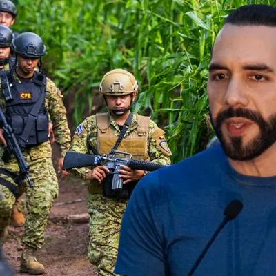 El Ejército y la Policía Nacional Civil cercaron El Salvador para “evitar la salida de pandilleros”, según informó Nayib Bukele.