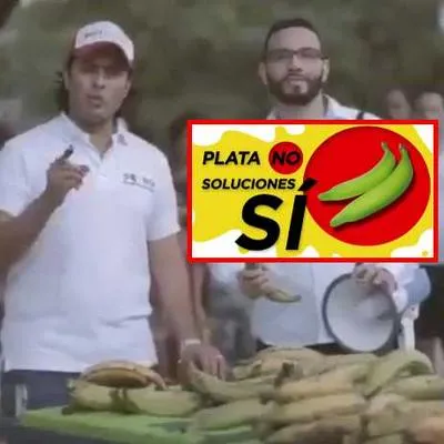 Nicolás Petro en su campaña para la Gobernación de Atlántico en 2019. Le revivieron el video luego de la investigación en su contra en la Fiscalía