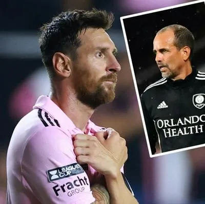 Técnico colombiano del Orlando City critica arbitraje y pide roja a Lionel Messi