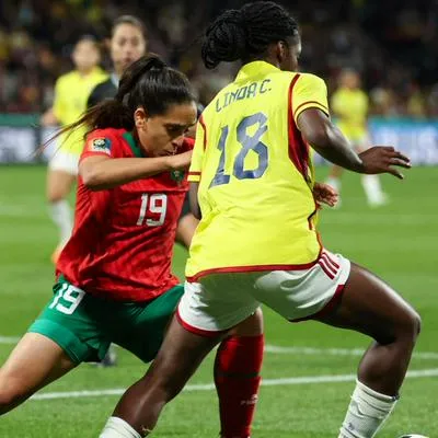 Linda Caicedo jugó en el partido de Colombia vs. Marruecos, pero no fue su mejor actuación.