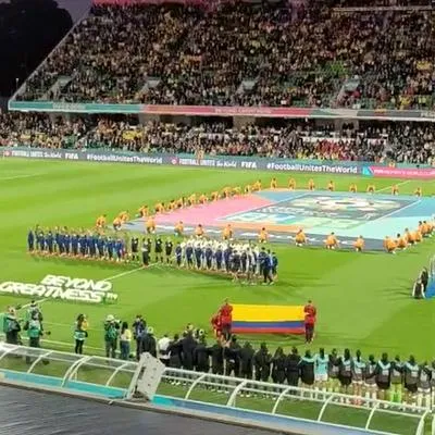 Himno de Colombia, que retumbó en Mundial Femenino de Australia ante Marruecos