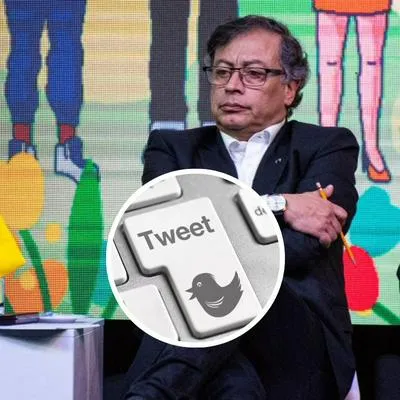 Gustavo Petro y un estudio que le hicieron a su Twitter.