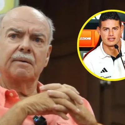 Iván Mejía, sin piedad, arremetió contra James Rodríguez y lo crucificó en Sao Paulo