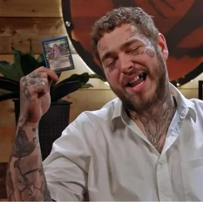 Post Malone agó más de dos millones de dólares por la carta de un juego