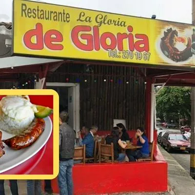 Quién es la dueña del restaurante la Gloria de Gloria, en Envigado.