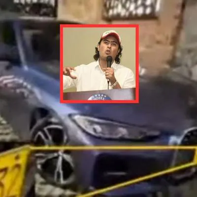 Destapan quién sería el hombre del carro BMW que le dio 100 millones de pesos a Nicolás Petro. Day Vásquez compartió foto del mencionado vehículo. 