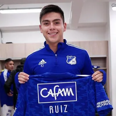 Daniel Ruíz regresaría a Millonarios luego de rescindir su contrato con Santos de Brasil.