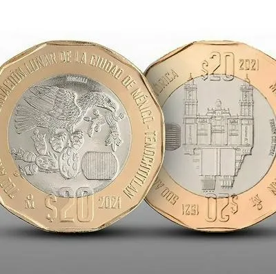 Moneda de 20 pesos