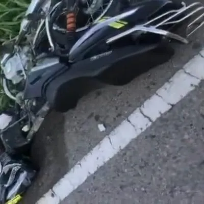 Identifican a motociclista que murió al atropellarse con bus en carretera