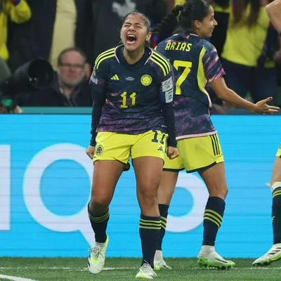 Foto de Catalina Usme, en nota de video de gol de Colombia vs Jamaica hoy en Mundial Femenino: cómo fue y qué pasó