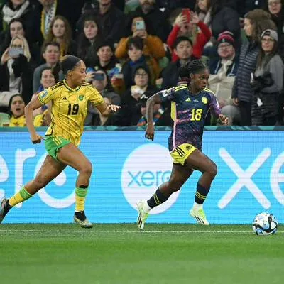 Foto de Linda Caicedo, en nota de que la delantera de Selección Colombia en Mundial Femenino dio detalle ante Jamaica.