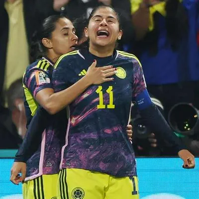 Foto de Catalina Usme, en nota del video de Selección Colombia, a cuartos de final del Mundial Femenino vs Jamaica