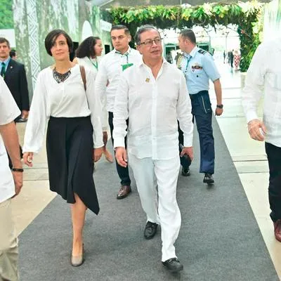 Gustavo Petro viajó a Brasil en su primer año de gobierno en Colombia