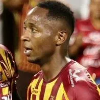 Brayan Gil, delantero del Deportes Tolima que lleva 6 meses sin hacer gol.