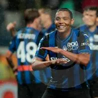 Luis Fernando Muriel, delantero del Atalanta, sería nuevo fichaje de AS Roma.