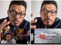 Rafael Pedroza, el actor de Caso cerrado que habló del programa.