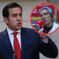 Rodrigo Lara, candidato a la Alcaldía de Bogotá, envió mensaje a Jairo Pulgarín, periodista de Tropicana, quien lo señaló de tener líos con el alcohol.