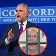 Iván Duque habló sobre la condena que afronta 'Otoniel' en Estados Unidos de 45 años.