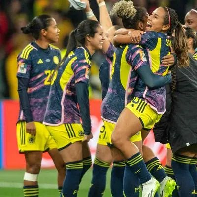 Foto de jugadoras colombianas, en nota de que Inglaterra, sobre Selección Colombia en Mundial Femenino, alardeó por mentalidad.