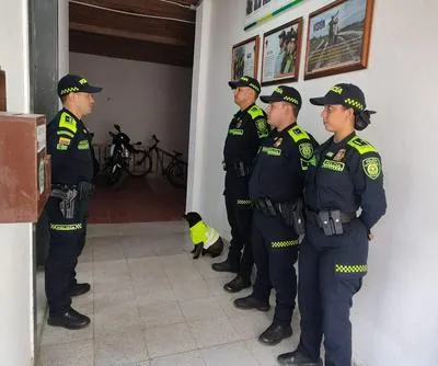 Barbas, el perro policía que se convirtió en la mascota famosa.