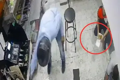 Captura de video de robo en cali.