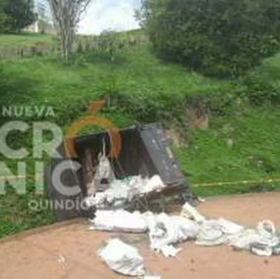 Ciudadano perdió la vida en siniestro vial en Quimbaya