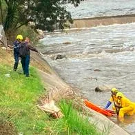 Hombre encontrado en caño. En relación con homicidios en MEdellín.