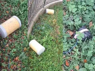 Estos fueron los elementos encontrados en el parque de Páez, Cauca