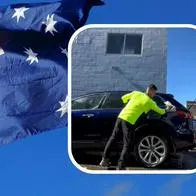 Un joven argentino habló sobre cuánto se gana lavando carros en Australia y sorprendió a sus seguidores en TikTok por los buenos sueldos que consigue.